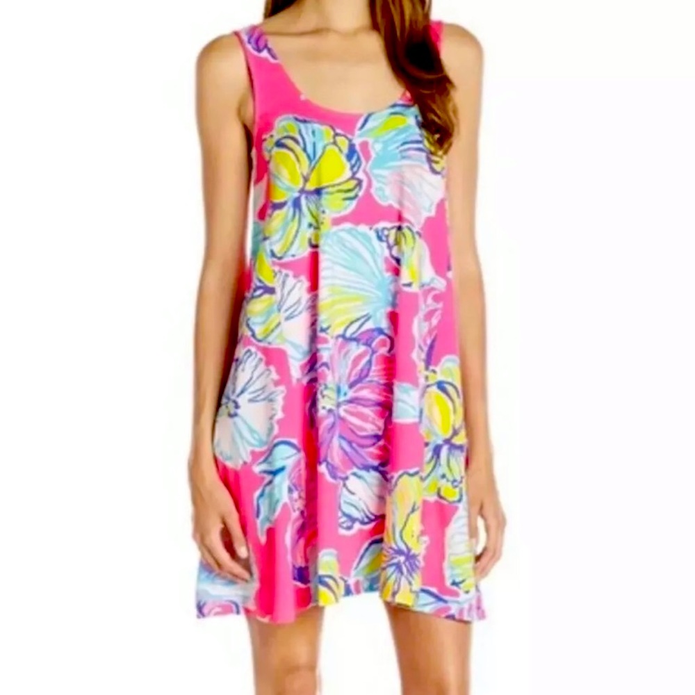 Lilly Pulitzer Swept by Tides Tank Dress 🌸 SIZE M